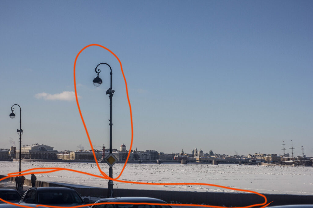 Photography composition tips on a street photograph