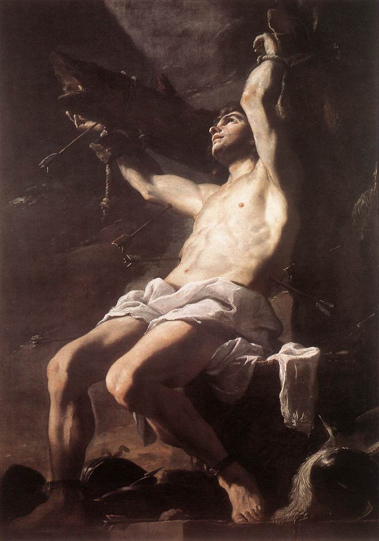 St Sebastian 1660 Mattia Preti