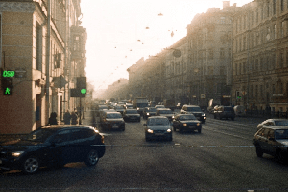 Film photograph by Fedor Vasilev at the start of his photography journey