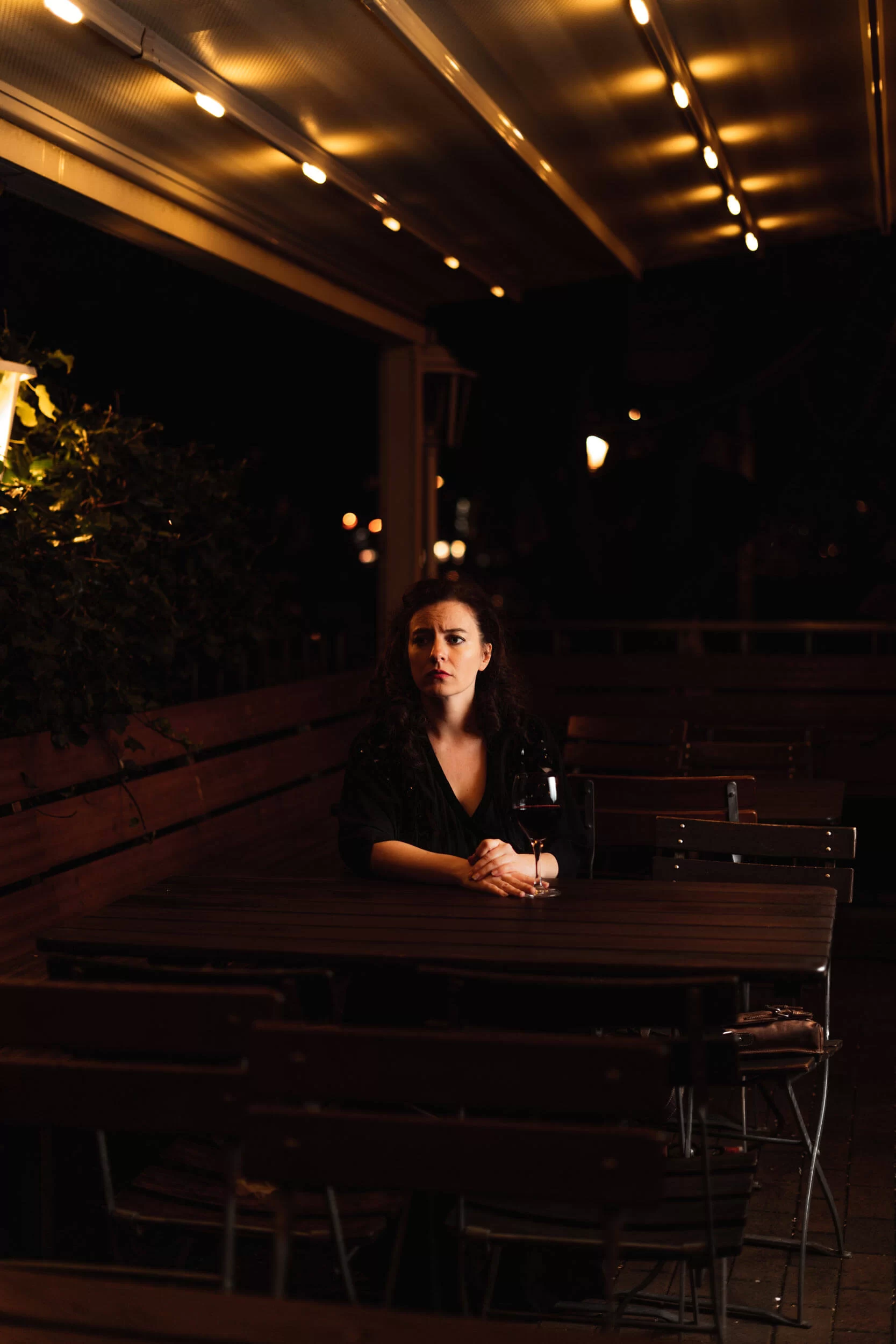 Portrait of an actress in Berlin