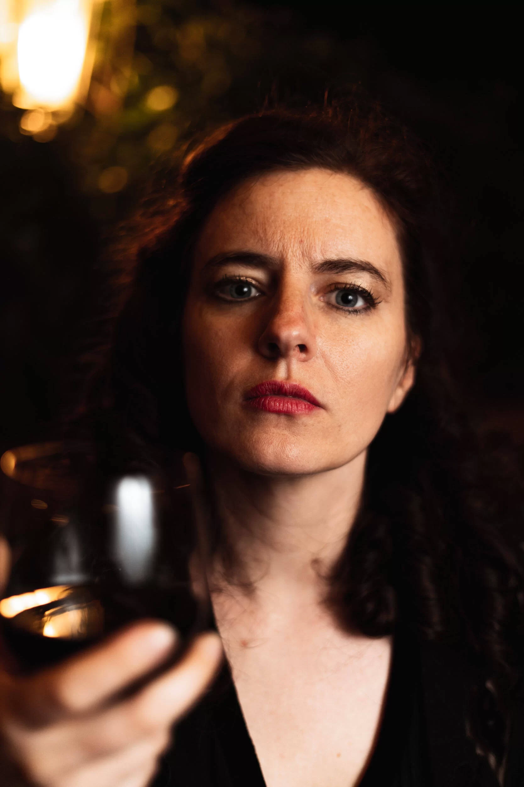 Personal branding photography. Portrait of an actress in Berlin