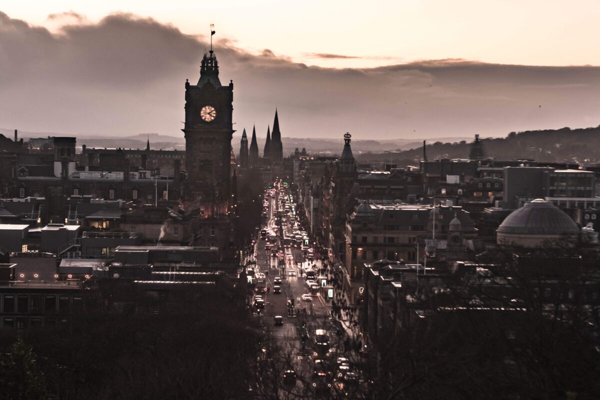 How To Convey Ideas Through Photography. Find Your Genre Fedor Vasilev Photographer In Berlin The Iconic view on Edinburgh from Calton Hill