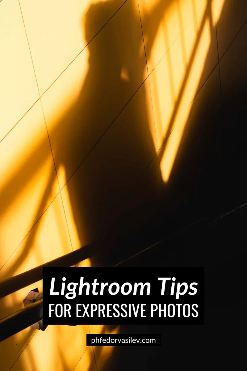 Lightroom tips for expressive photos