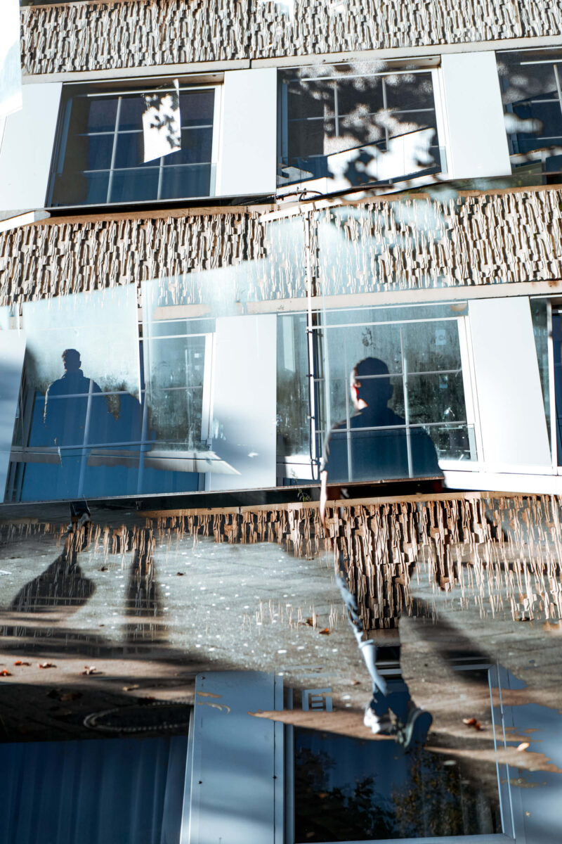 double exposure street photograph