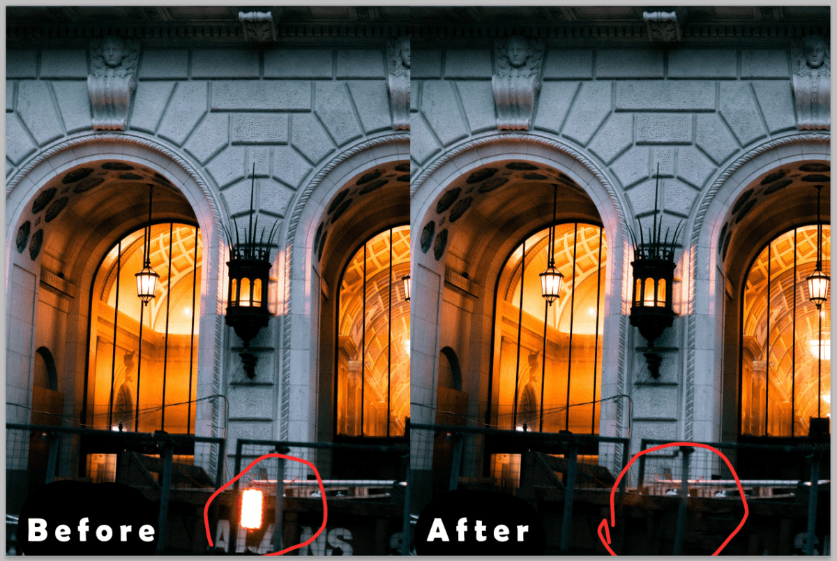Clone stamp tool in photoshop