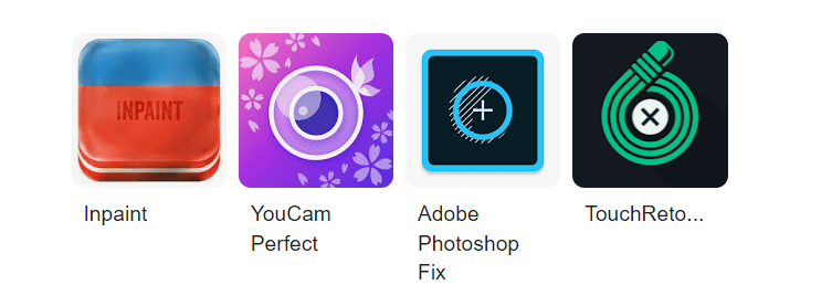 Apps to remove unwanted objects from a photo