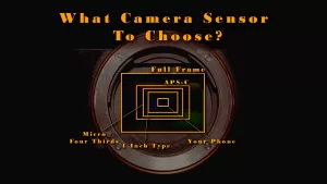 Which camera sensor do you need?