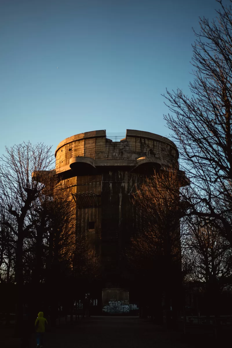 Top 7 not so Known Photography Locations in Vienna Fedor Vasilev Photographer In Berlin Flak tower in Vienna at night, photo by Fedor Vasilev