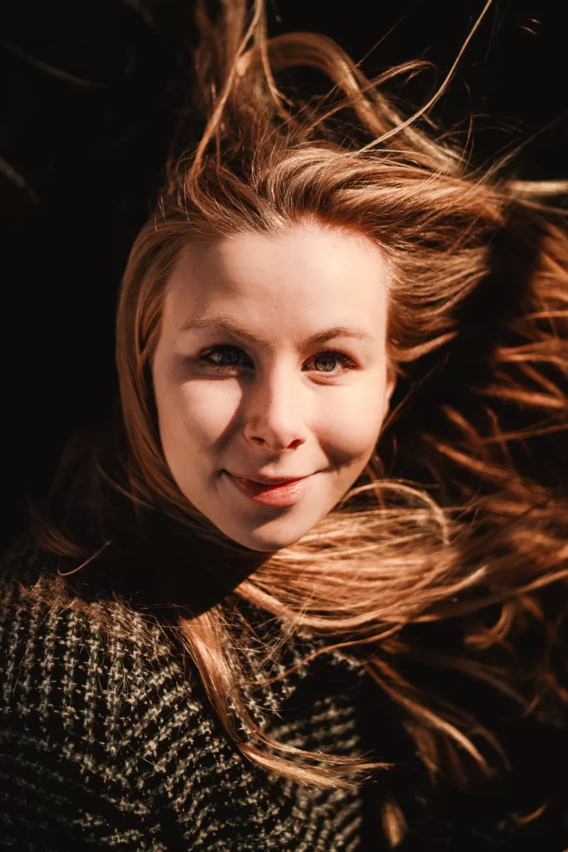 Portrait photography: a young woman in Vienna