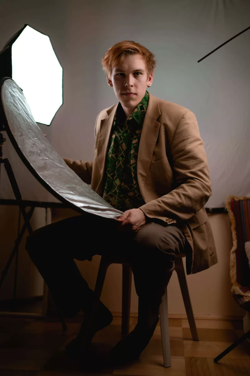 Photographer in Vienna Fedor Vasilev Photographer In Vienna Portrait of the photographer Fedor Vasilev in his studio