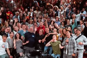 Easy German Event in Vienna photo by an Event photographer Fedor Vasilev