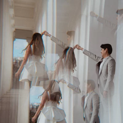 Fine art wedding photo from Vienna Volksgarten