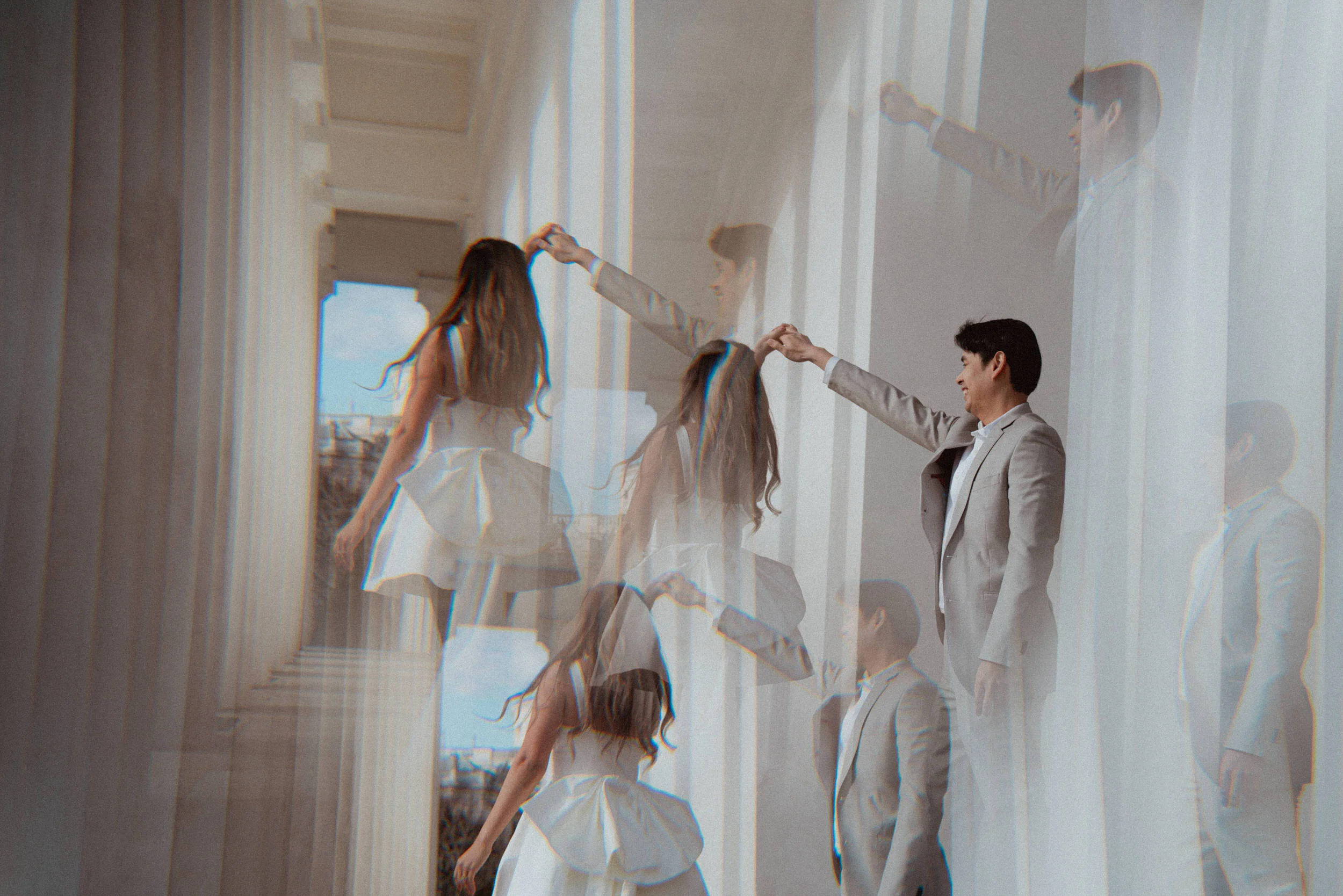 Fine art wedding photo from Vienna Volksgarten