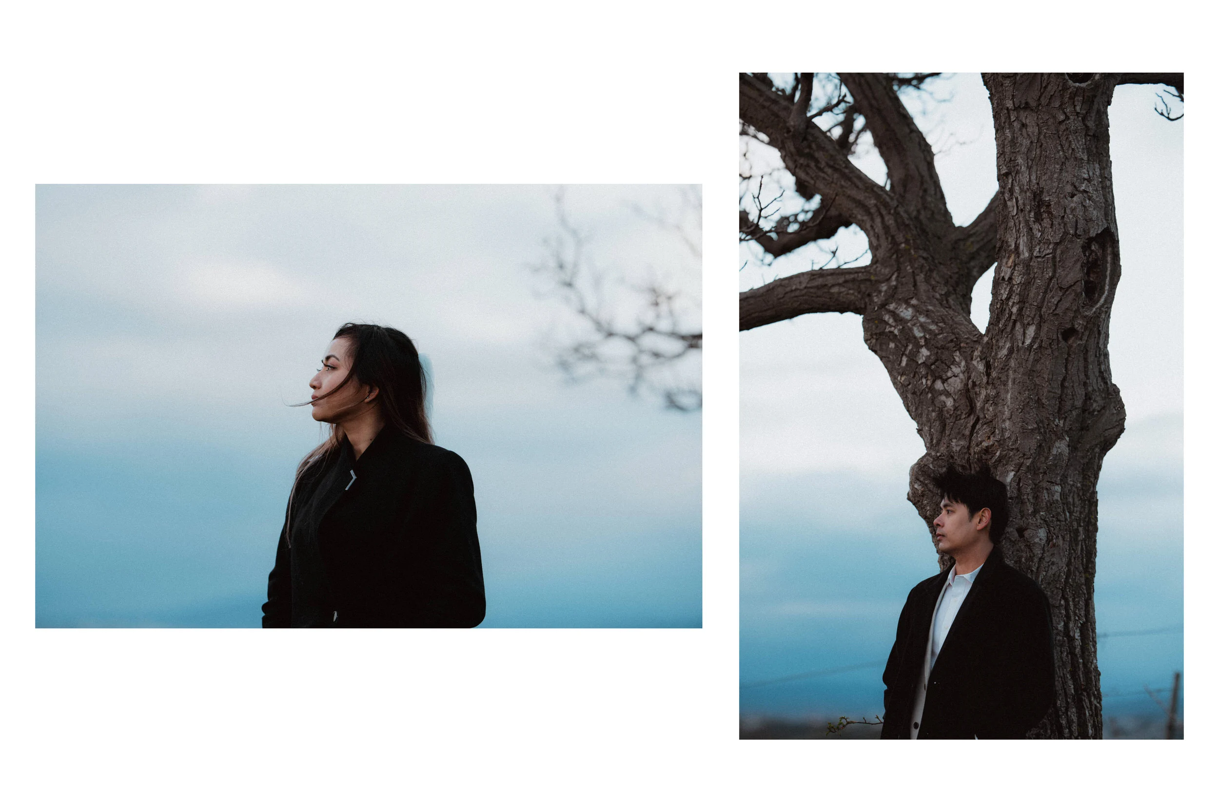 A fine art wedding photo in Vienna Kahlenberg