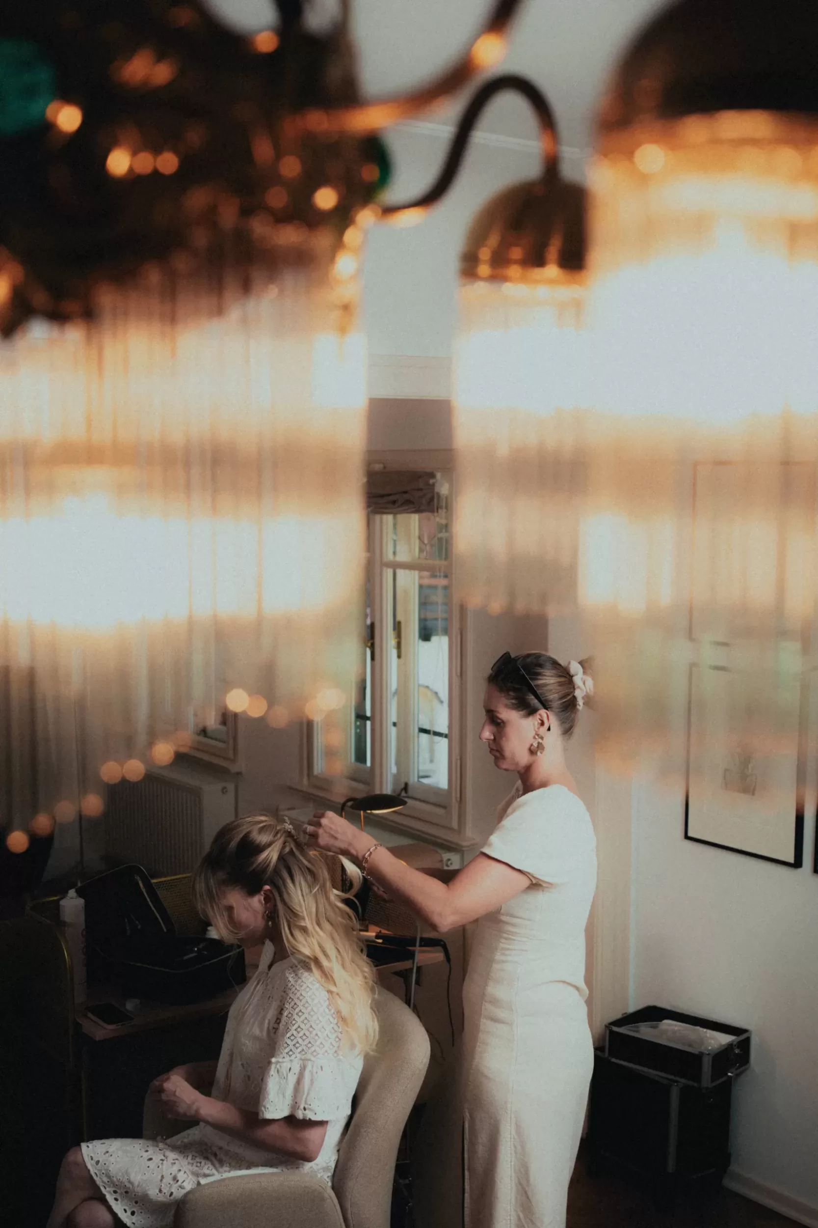Bride preparation to a wedding by photographer Fedor Vasilev