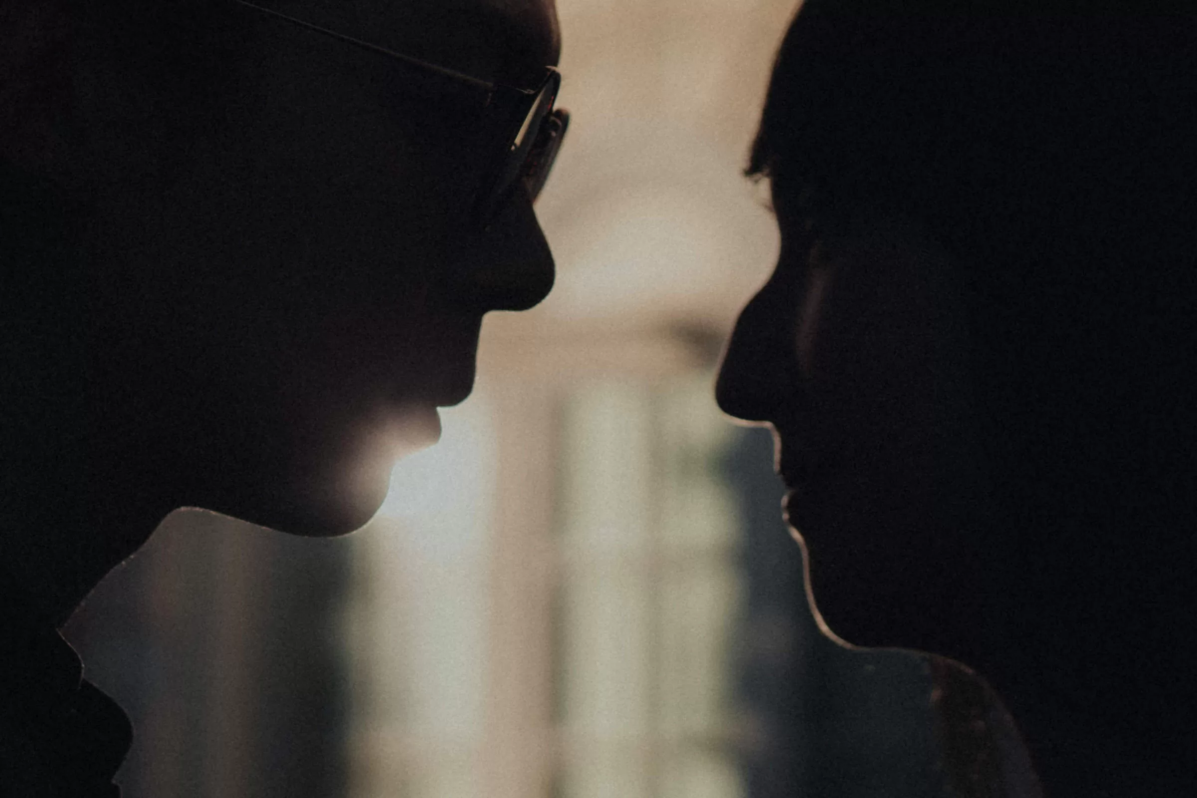 A dark couple photo in Vienna