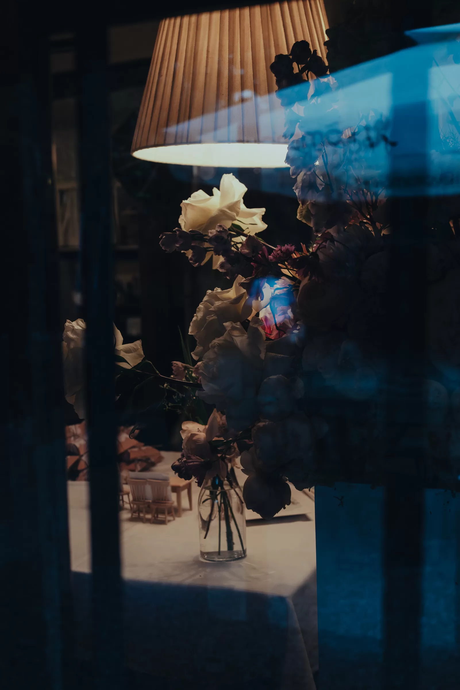 Atmosphere photo of a window in a wedding venue