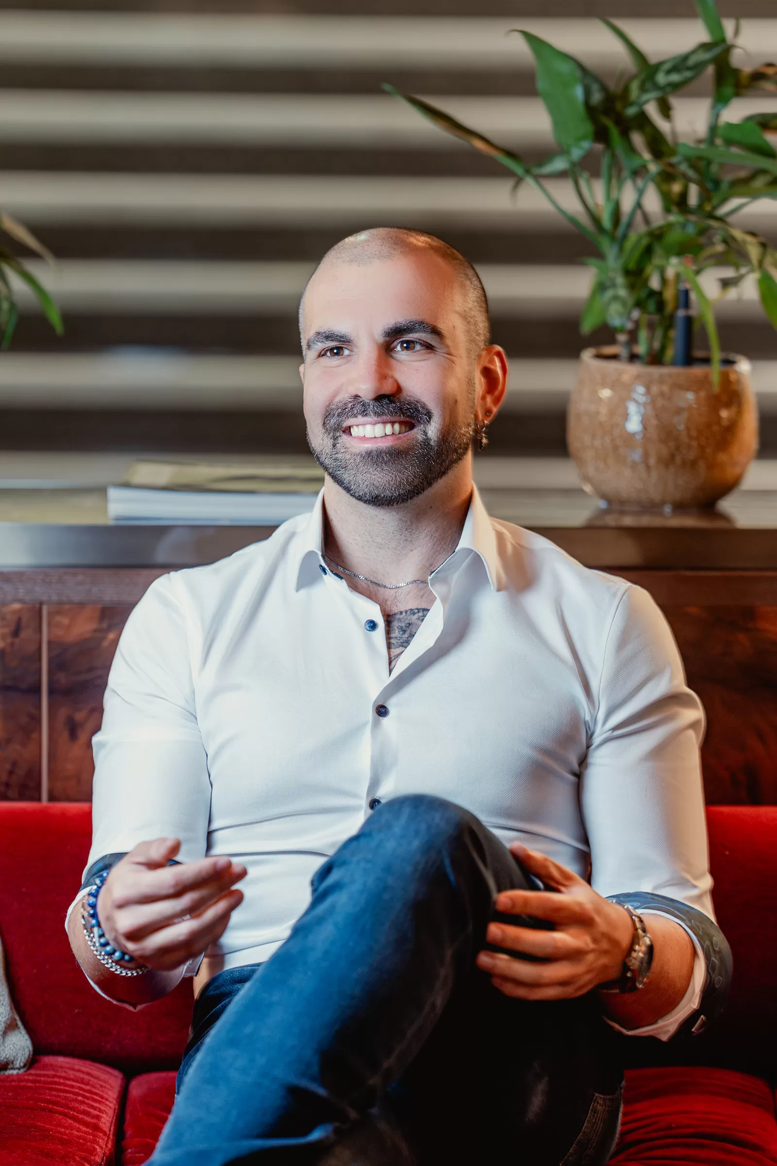 Lifestyle portrait photo of a businessman by Fedor Vasilev