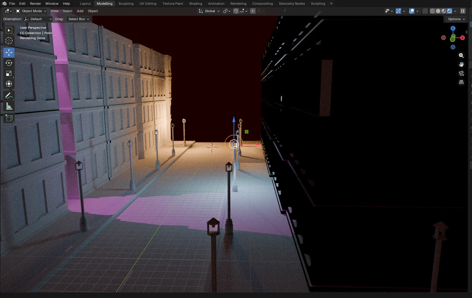 Setting lights in 3d in Blender to experiment with photography