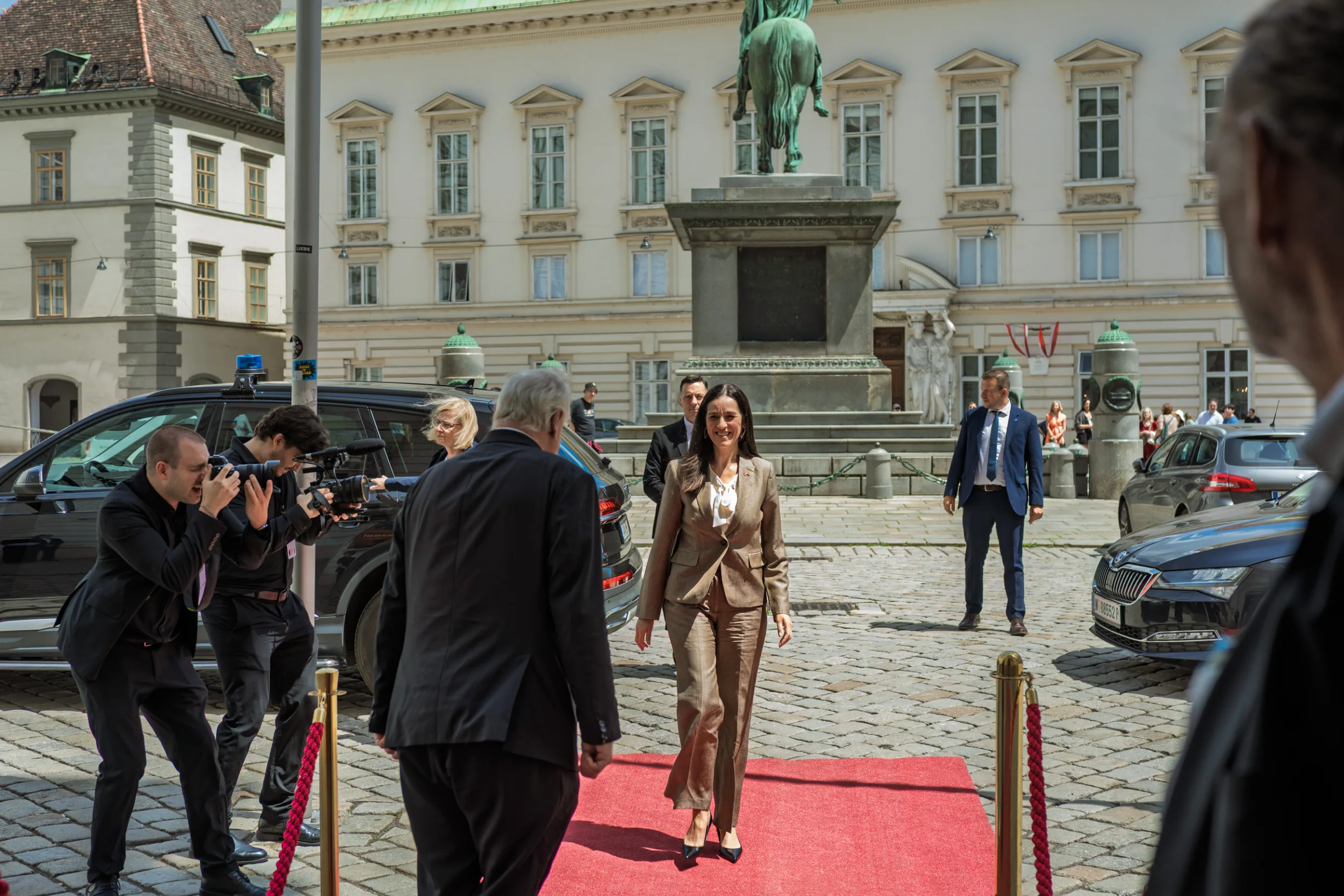 European Council on Foreign Relations Annual Council Meeting | Institutional Event Photographer Fedor Vasilev Photographer In Berlin High-level guests arriving at the ECFR Annual Council Meeting event